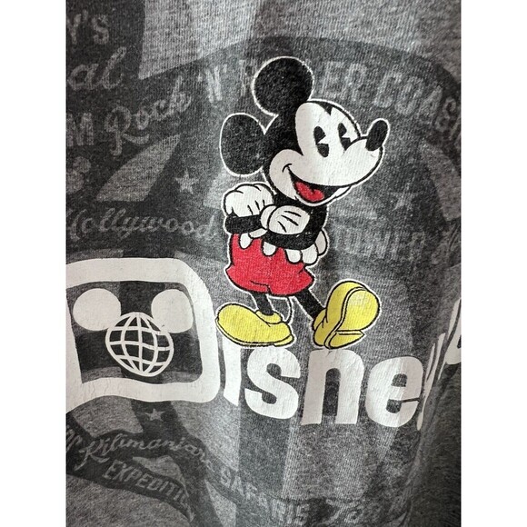 Disney Micky Mouse Tshirt Crewneck Oversized 2xL - Picture 2 of 4